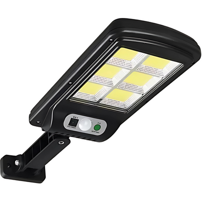 LÁMPARA SOLAR LED CON SENSOR  – Ilumina exteriores sin cables ni consumo eléctrico