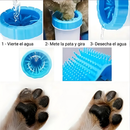 Limpia Patas PawPure™ - Hogar limpio, patas felices. ¡Lávalas sin complicaciones!