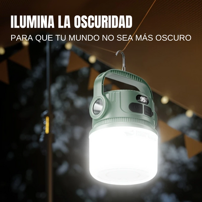Linterna SolarGuard 360 - Ilumina cualquier rincón, donde sea que vayas.