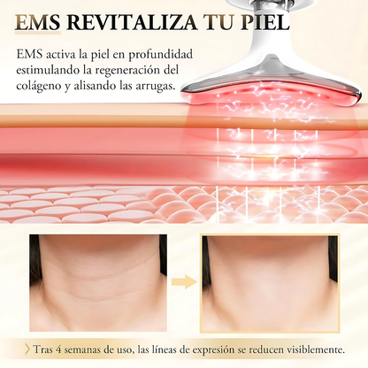 Masajeador Antiarrugas GlowLift™ - Tu aliado para una piel más suave, radiante y visiblemente rejuvenecida.