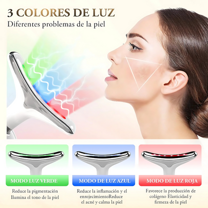 Masajeador Antiarrugas GlowLift™ - Tu aliado para una piel más suave, radiante y visiblemente rejuvenecida.