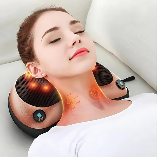 Masajeador de Cuello ComfortPulse - Tu terapista personal, donde y cuando lo necesites.