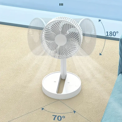 FoldCool - El ventilador que también sostiene tus momentos.