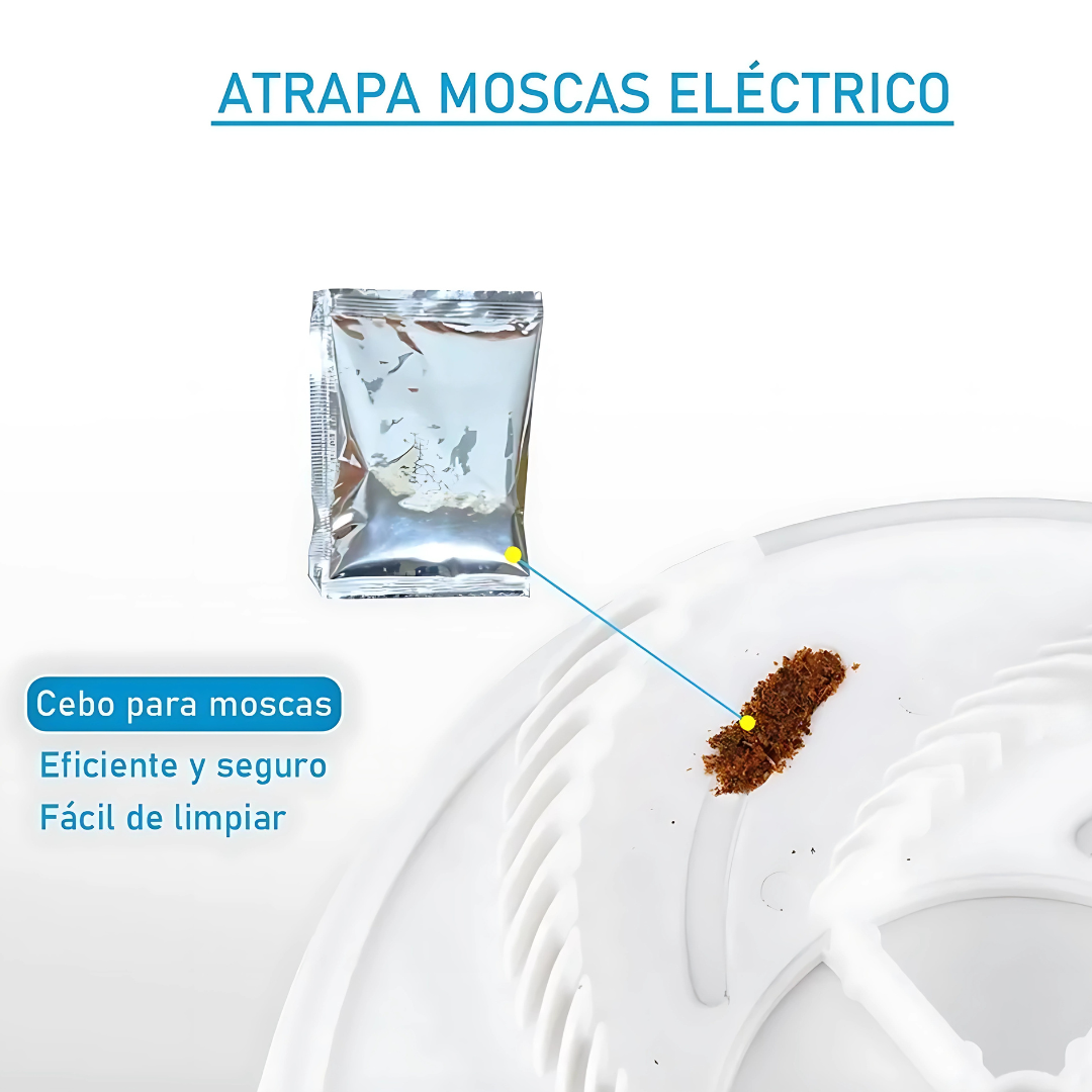 MATA INSECTOS - Atrapa moscas sin ruido, sin químicos y sin complicaciones