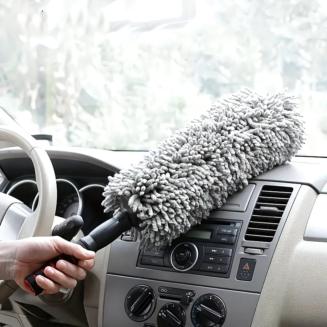 Plumero MicroFlex Duster - Adiós al polvo, hola al brillo instantáneo. Porque tu auto merece verse impecable todos los días.