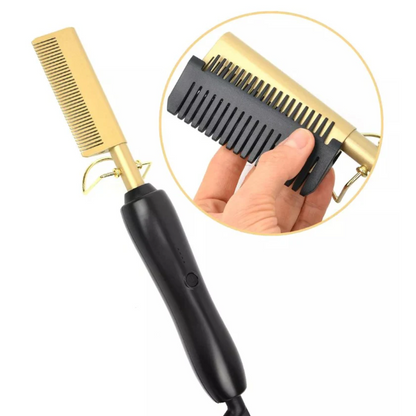 Peine CeramiBrush Pro – Peina, alisa y cuida tu cabello sin esfuerzo.