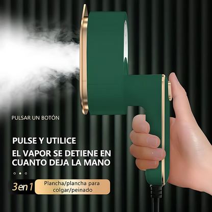 PLANCHA PORTÁTIL - Potencia de planchado profesional en la palma de tu mano.