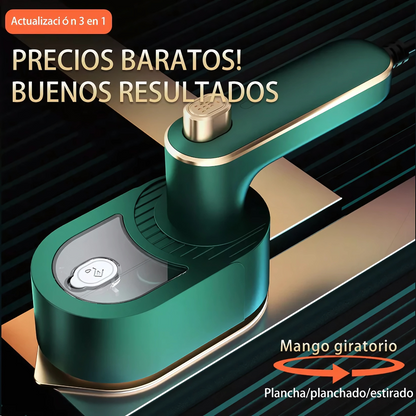 PLANCHA PORTÁTIL - Potencia de planchado profesional en la palma de tu mano.