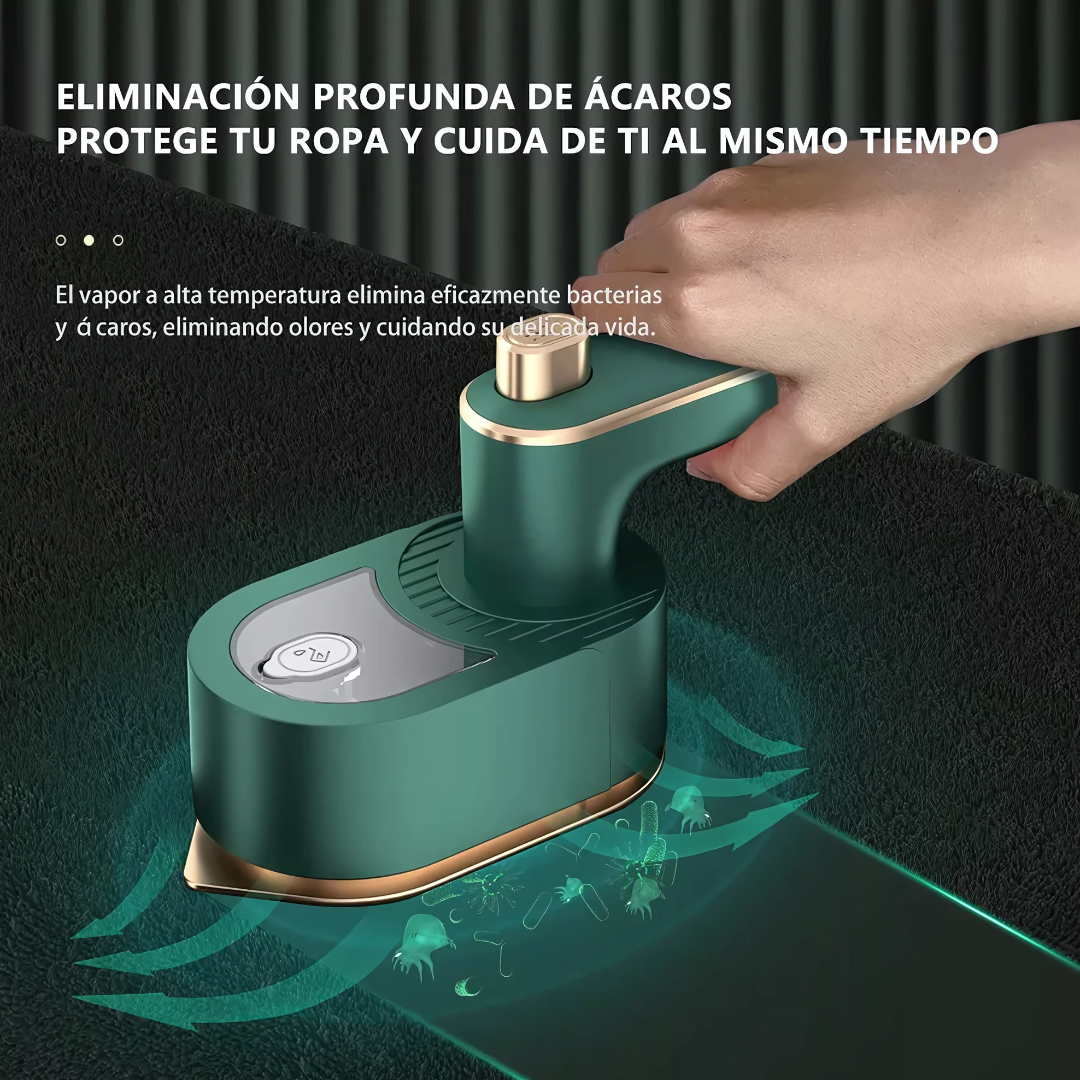 PLANCHA PORTÁTIL - Potencia de planchado profesional en la palma de tu mano.