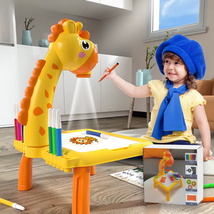 PROYECTOR PARA NIÑOS – Dibujo guiado, creatividad sin límites y aprendizaje divertido