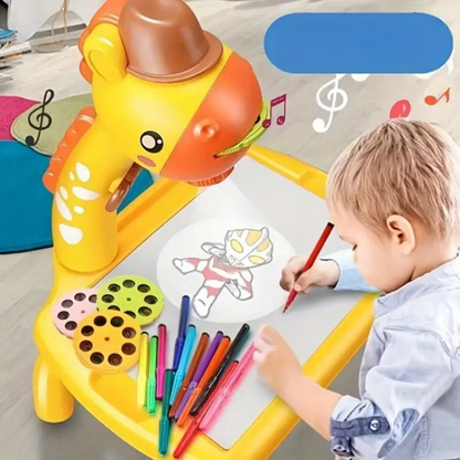 PROYECTOR PARA NIÑOS – Dibujo guiado, creatividad sin límites y aprendizaje divertido