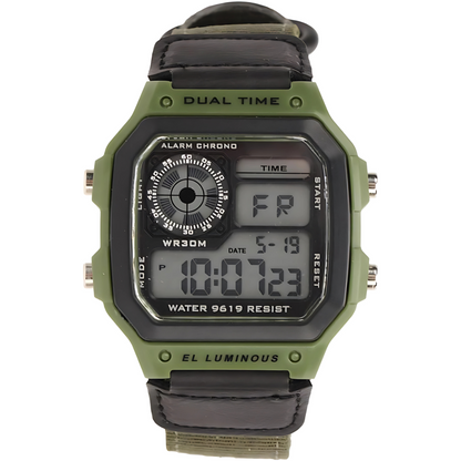 Reloj Militar Táctico - Diseñado para resistir golpes y agua: el reloj que te sigue el ritmo sin rendirse.