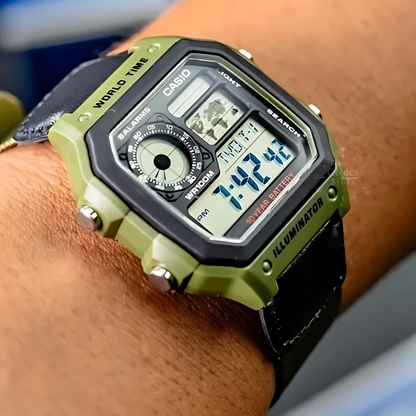 Reloj Militar Táctico - Diseñado para resistir golpes y agua: el reloj que te sigue el ritmo sin rendirse.