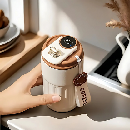 Taza con sensor ThermoPulse™ - Controla el calor de tu café, saborea cada instante como debe ser.