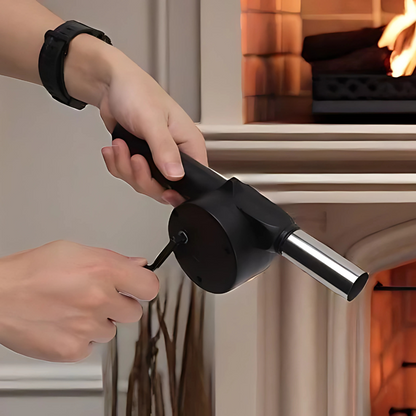 Soplador de Aire Manual Portátil – Enciende el fuego sin esfuerzo