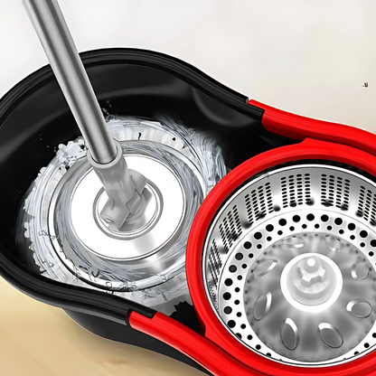 Trapero SwiftSpin Mop™ - Limpieza sin esfuerzo: exprime, gira y brilla en segundos.