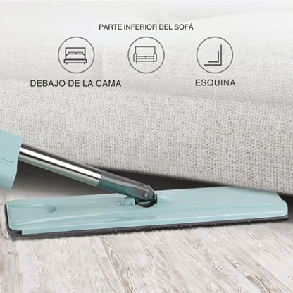 MICRO FIBRA - Gira, limpia y seca en segundos: la forma inteligente de cuidar tu hogar