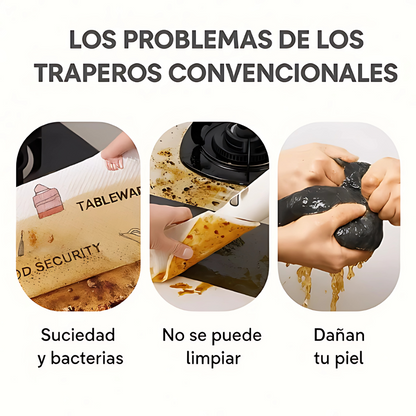 Mini Trapero EasyMop - Gira, escurre y olvida: limpieza sin complicaciones.