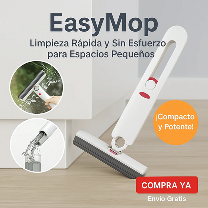 Mini Trapero EasyMop - Gira, escurre y olvida: limpieza sin complicaciones.