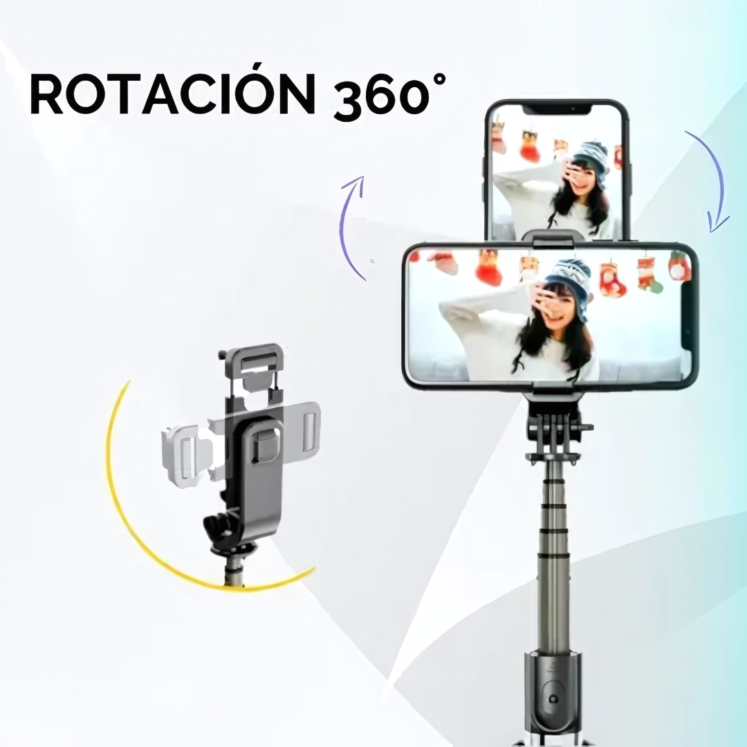 SELFIE STICK – Soporte, selfie stick y control remoto en un solo dispositivo