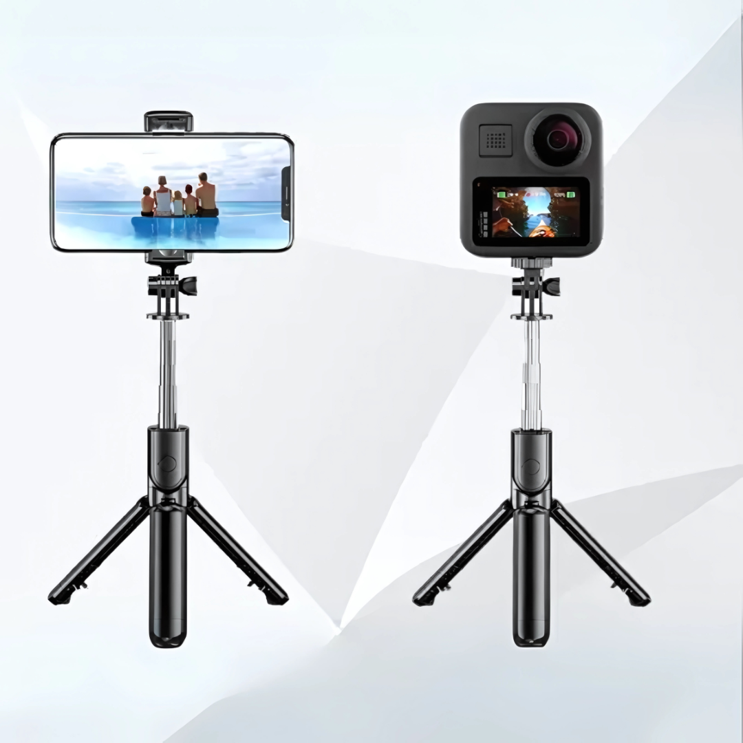 SELFIE STICK – Soporte, selfie stick y control remoto en un solo dispositivo