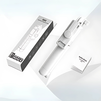 SELFIE STICK – Soporte, selfie stick y control remoto en un solo dispositivo